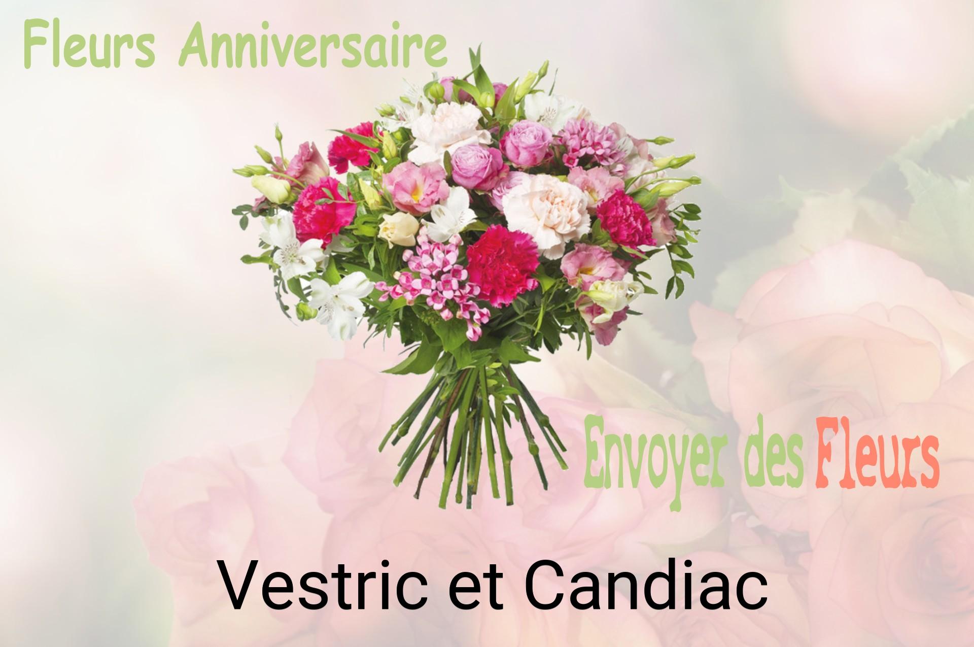 Bouquet de fleurs d’anniversaire livré à Vestric-et-Candiac