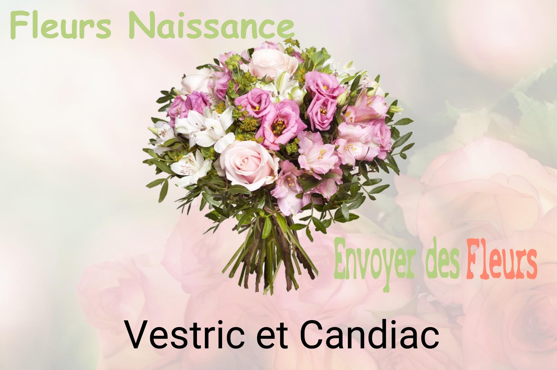Bouquet de fleurs de naissance livré à Vestric-et-Candiac